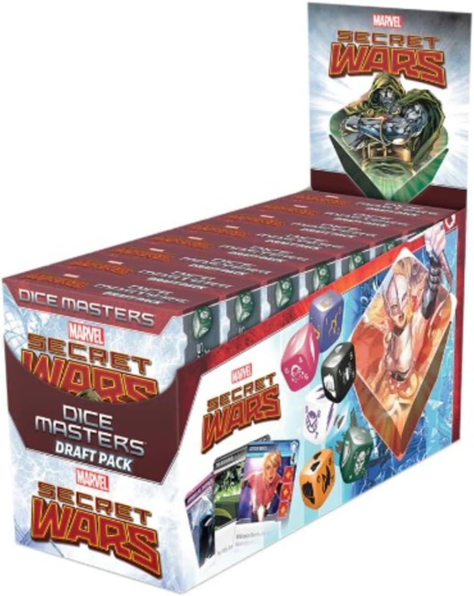 Marvel Dice Masters: Secret Wars Countertop Display - WiredVillage Games - WizKids